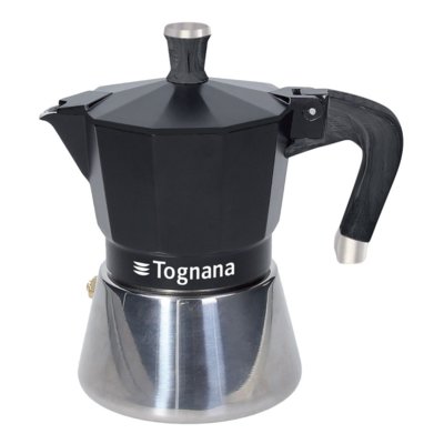 Kawiarka TOGNANA Sphera 3 TZ Srebrno-czarny 150 ml