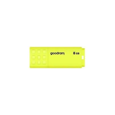 Pendrive GOODRAM UME2 8GB, USB 2.0, Odczyt 20 Mb/s, Zapis 5 Mb/s Żółty