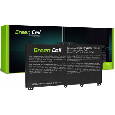 Bateria do laptopa GREENCELL HP163 3400 mAh