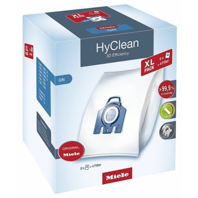 Zdjęcia - Worek na kurz Miele Worek do odkurzacza  HyClean 3D Efficiency GN  HyClean 3D Ef (8 sztuk)