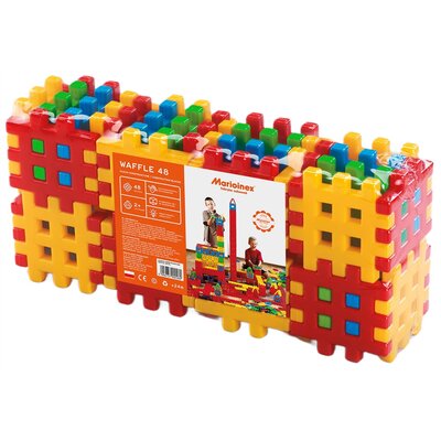 Klocki plastikowe MARIOINEX Waffle 900260