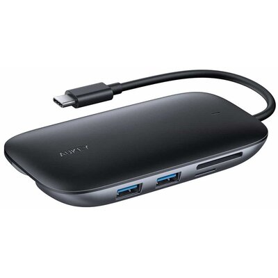 Hub AUKEY CB-C71 USB Typu C 3.2 Gen. 1, Aktywny