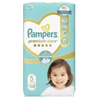 Pieluchy PAMPERS Premium Care VP 5 (58 szt.)