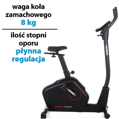 Rower magnetyczny HAMMER Cardio XT6 BT