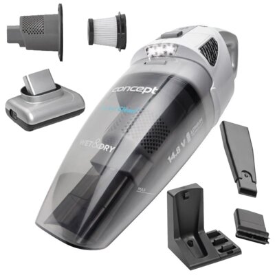 Odkurzacz ręczny CONCEPT Wet&Dry VP4370 + Turboszczotka