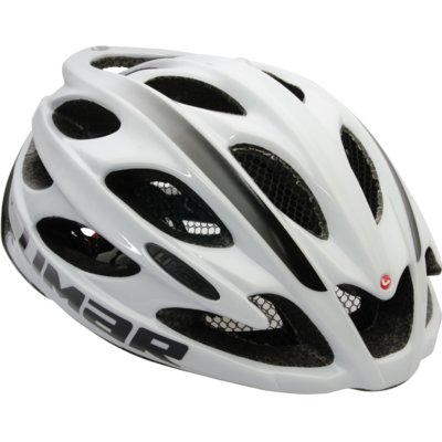Kask LIMAR Ultralight+ Srebrny z lampką (rozmiar L)