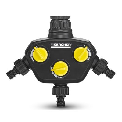 Przyłącze kranowe KARCHER z 3 wyjściami 3/4" 1" 2.645-200.0