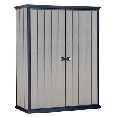 Szafa ogrodowa KETER Duotech High Store Plus Szaro-czarny