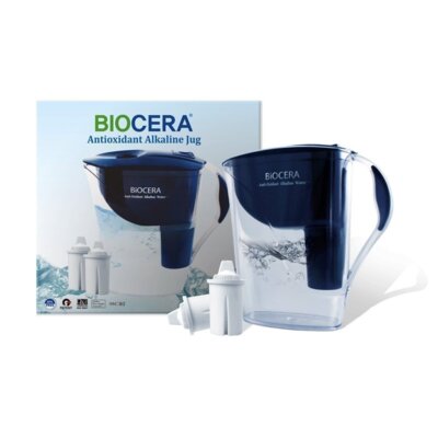 Dzbanek filtrujący BIOCERA Alkaline Jug + 2 wkłady Atioxidant Alkaline Jug Filter