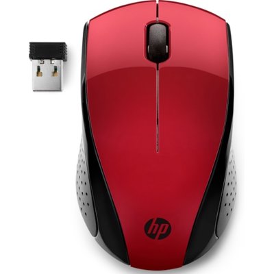Mysz HP 220 Czerwony