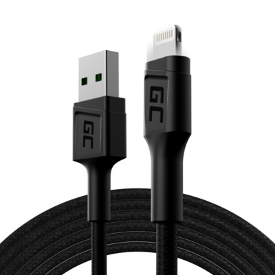 Kabel USB - Lightning GREENCELL Ray 2 m