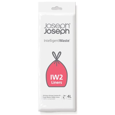 Worki na śmieci JOSEPH JOSEPH Intelligent Waste 4L (50 sztuk) Biały