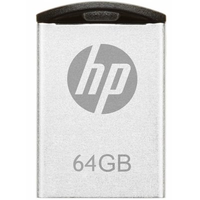 Pendrive HP V222W 64GB, USB 2.0, Odczyt 14 Mb/s, Zapis 4 Mb/s Srebrny