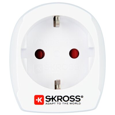 Adapter podróżny SKROSS 1.500216-E (Europa - Izrael)