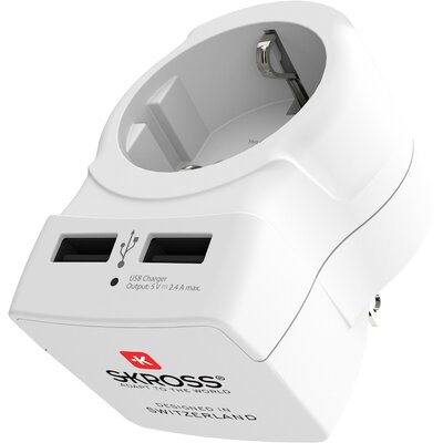 Adapter podróżny SKROSS 1.500281 (Polska - USA)