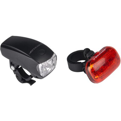 Zestaw lampek rowerowych DUNLOP 416793