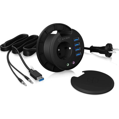 Hub ICY BOX IB-HUB1430 USB 3.2 Gen. 1, Pasywny