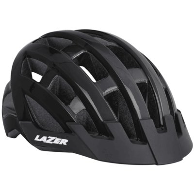 Фото - Шолом велосипедний Lazer Kask rowerowy  Compact Czarny MTB  Compact (rozmiar 54 (rozmiar 54-61)