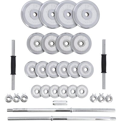 Zestaw hantli HMS STC50 (2 x 25 kg)