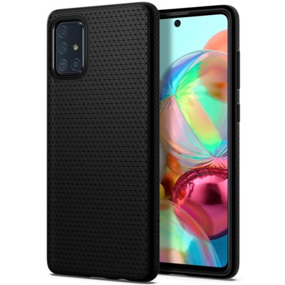 Etui SPIGEN Liquid Air do Samsung Galaxy A71 Czarny