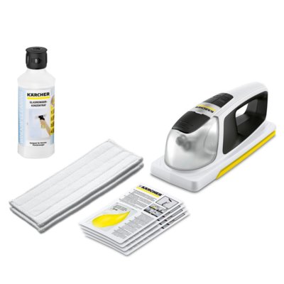 Myjka do okien KARCHER KV 4 Premium 1.633-930.0 + Środek czyszczący KARCHER do szkła 500 ml