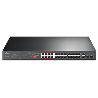Switch TP-LINK TL-SL1226P Gigabit Ethernet, 28 portów, Funkcja PoE