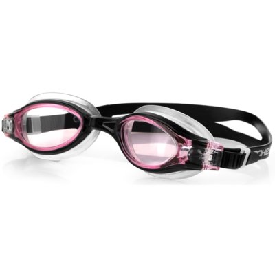 Okulary pływackie SPOKEY Trimp Czarno-różowy filtr UV