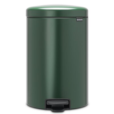 Kosz na śmieci z pedałem BRABANTIA 304064 NewIcon wyjmowane wiadro, szczelnie zamykana pokrywa 20L Zielony