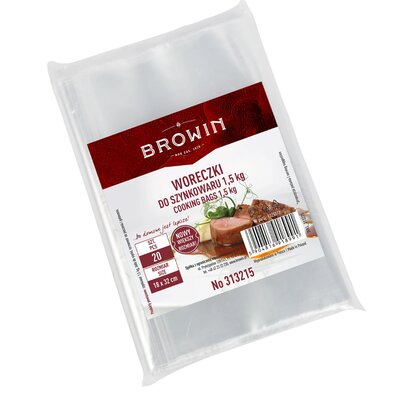 Woreczki foliowe do szynkowaru BROWIN 1,5kg 20szt 313215