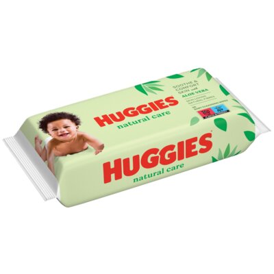 Chusteczki nawilżane HUGGIES Natural Care (56 szt.)