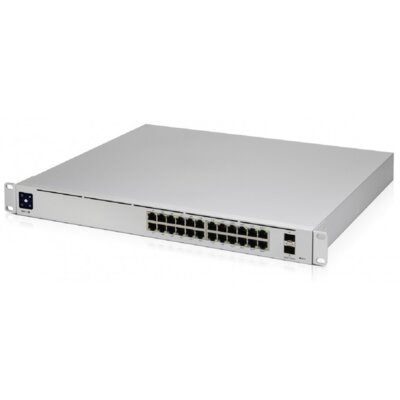 Switch UBIQUITI USW-PRO-24-POE Gigabit Ethernet, 26 portów, Funkcja PoE, Zarządzalny