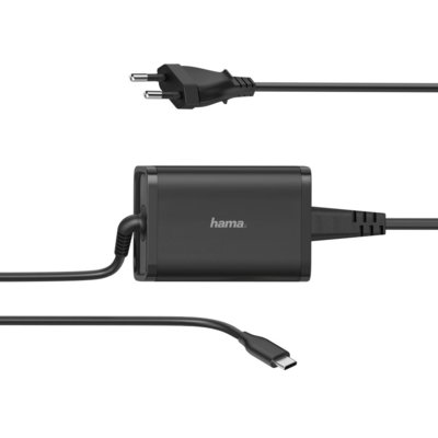 Zasilacz do laptopa HAMA USB-C Power Delivery 5-20V (65W)