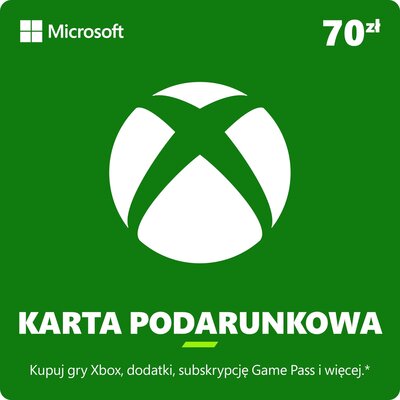 Zdjęcia - Gra Microsoft Kod podarunkowy  Xbox 70 PLN 