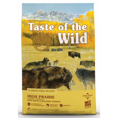 Karma dla psa TASTE OF THE WILD High Prairie Bizon i dziczyzna 12.2 kg