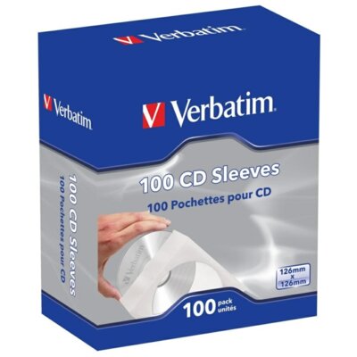 Koperty na płyty CD VERBATIM 49976 (100 szt.)