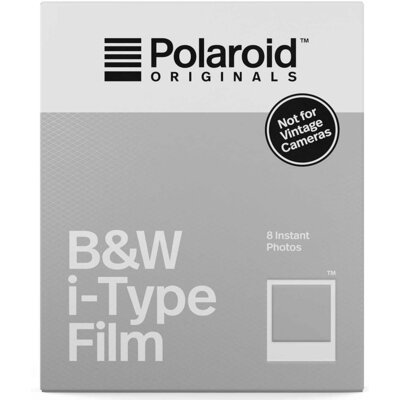 Wkład do aparatu POLAROID B&W i-Type Film 8 arkuszy
