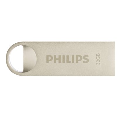 Pendrive PHILIPS Moon 32GB, USB 2.0, Odczyt 30 Mb/s