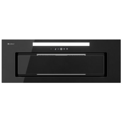 Okap GLOBALO Silentio 80.2 Czarny 510m3/h klasa B (bez silnika)