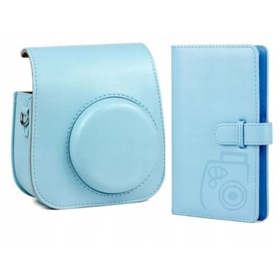 Pokrowiec LOVEINSTANT Instax Mini 11 Niebieski + Album