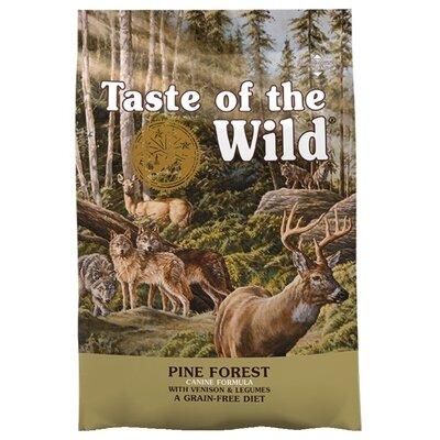 Karma dla psa TASTE OF THE WILD Pine Forest Dziczyzna z jagnięciną 12.2 kg