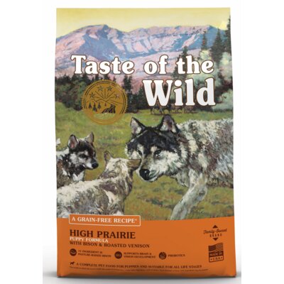 Karma dla psa TASTE OF THE WILD High Prairie Puppy Bizon i dziczyzna 5.6 kg