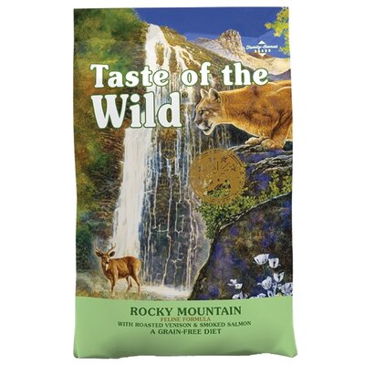 Karma dla kota TASTE OF THE WILD Rocky Mountain Jeleń i wędzony łosoś 2 kg