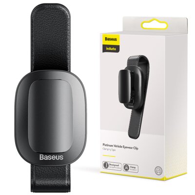 Uchwyt na okulary BASEUS Clip Czarny