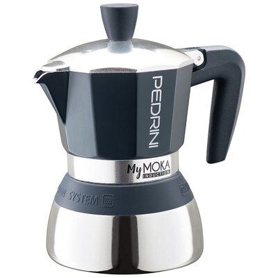 Kawiarka PEDRINI MyMoka 6 TZ Stalowy