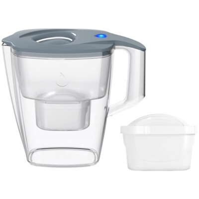 Dzbanek filtrujący DAFI Mila LED +1 filtr Unimax Stalowy