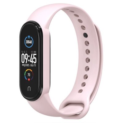 Pasek TECH-PROTECT IconBand do Xiaomi Mi Smart Band 5/6/6 NFC Różowy