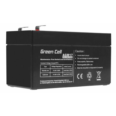 Akumulator GREENCELL AGM17 1.2Ah 12V