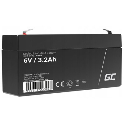 Akumulator GREENCELL AGM14 3.2Ah 6V
