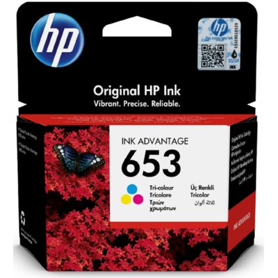 Tusz HP 653 Kolorowy 5 ml 3YM74AE