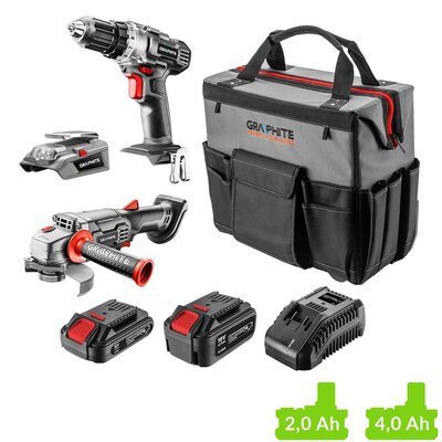 Zestaw elektronarzędzi GRAPHITE 58G093-CS